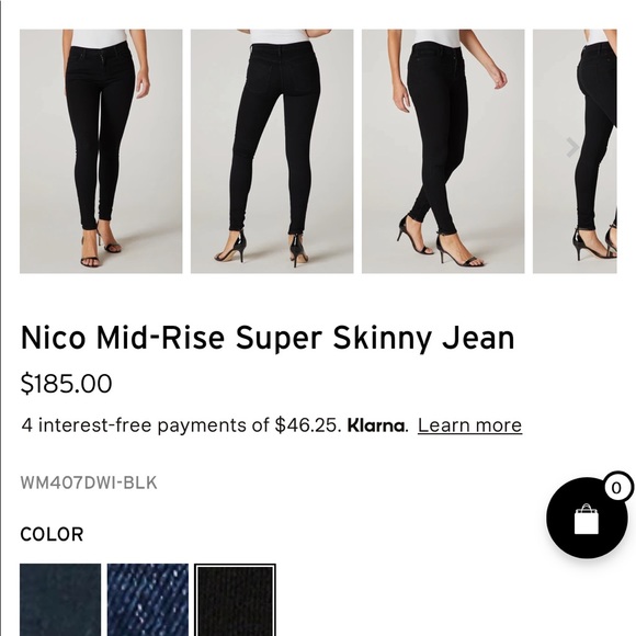 Hudson Nico Skinny Jeans - Picture 2 of 7